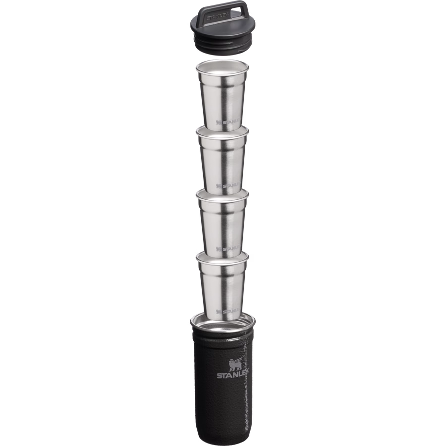 Abenteuer Nesting Shot Glas Set